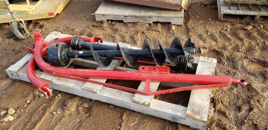 10" 3 Pt Post Hole Digger