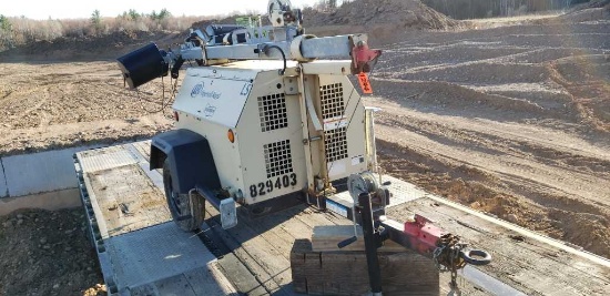 2010 Ingersoll Ls-60hz-t4f Portable Light Plant