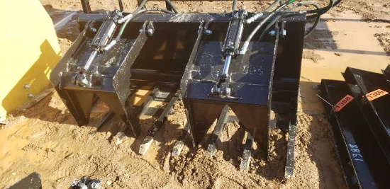 60 Inch Double Arm Rock/brush Grapple