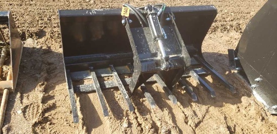 60 Inch Single Arm Rock/brush Grapple