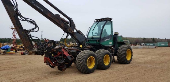 2001 Timberjack 1270c Processor/harvestor