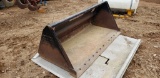 High Capacity Skid Steer Loader Bucket