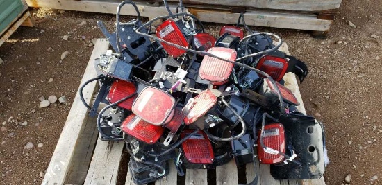 Unused Truck Tail Lights With Brackets And Wiring