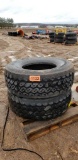 (2) Bridgestone Steer Tires 425/65r22.5