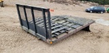 Flatbed Truck Body With Removable Sides