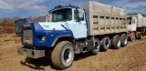 1993 Mack Dm688s Quad Dump Truck