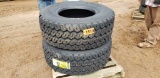 (2) Unused 425/65r22.5 Tires Load L