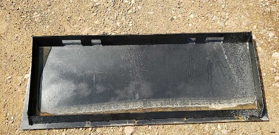 Unused Blank Skid Steer Adapter Plate