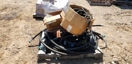Pallet Of Misc Hoses And Parts