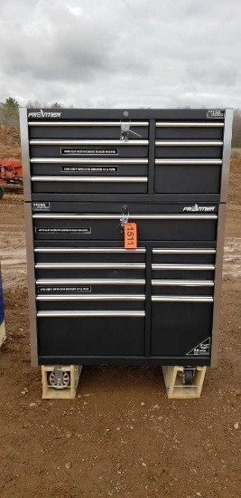 42 inch 17 drawer stacking tool chest