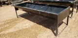 Unused 8 Foot 6 Inch Feed Trough