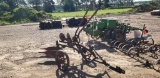 John Deere 2 Bottom Plow Steel Wheels
