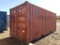 20' Shipping Container Sea Certified