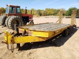 1978 Tri Axle Trailer (no Title)