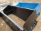 Unused 8' Snow Pusher For Skid Steer