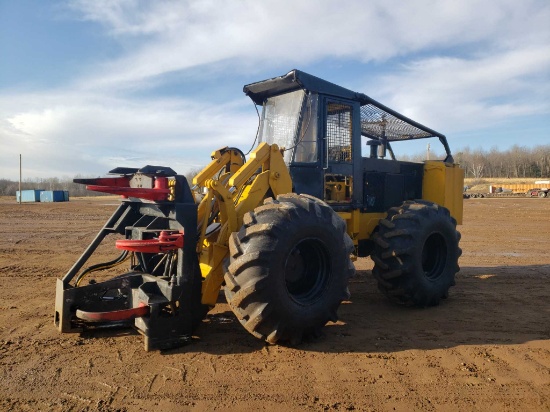 1984 Hydro-ax 411b Buncher