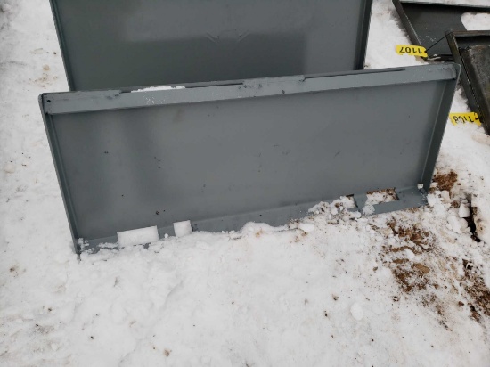 Unused Receiver Hitch For Skid Steer