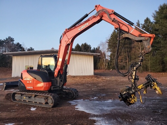 2016 Kubota Kx080-4 Excavator