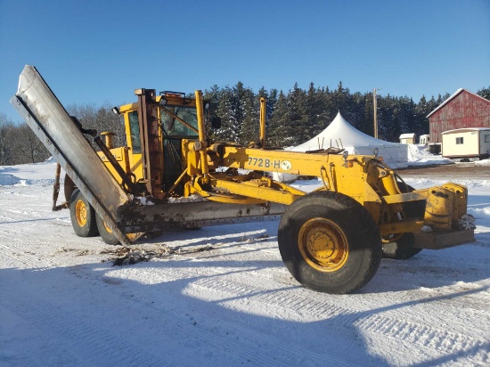 1987 Deere 722bh Motor Grader