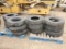 (12) Unused Michelin 7.50r15 Radial Tires