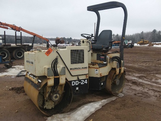 Ingersoll Rand Dd-24 Double Drum Compactor