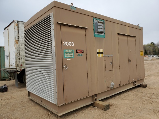 8' 5" X 18' Cummins/onan Generator Enclosure