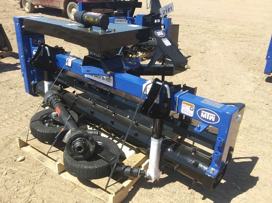 New Mtw Pbr61t 72" Power Rake