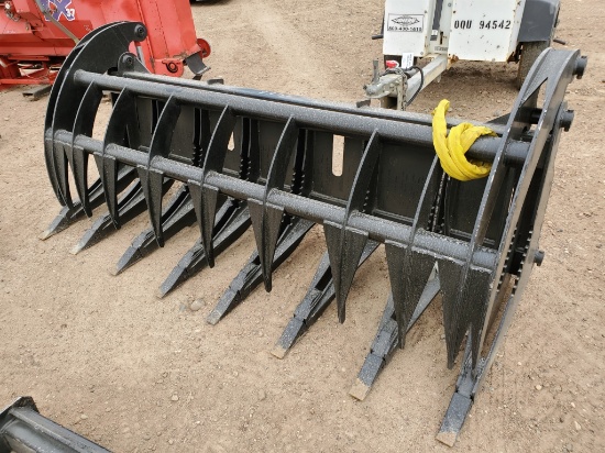 Unused 84" Single Arm Log/brush Grapple