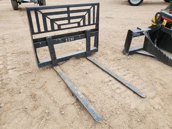 Unused 48" Pallet Forks