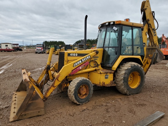 Deere 410d Tractor Backhoe