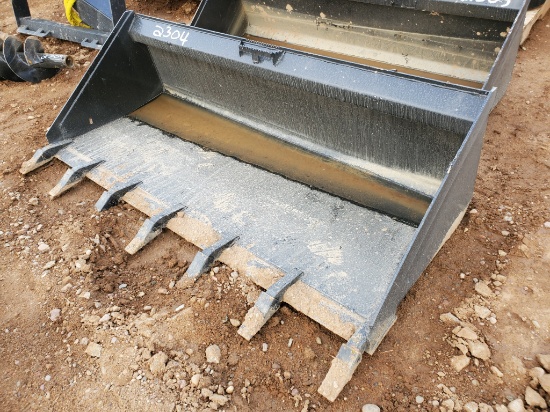 Unused 74" Bucket With Teeth
