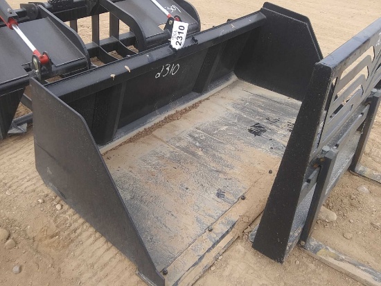 Unused Skidsteer Bucket, Approx 74"