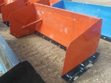 6' Skid Steer Snow Pusher