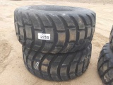 (2) 22/65r25 Tires