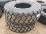 (2) 17.5r25 Tires