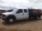 2005 Ford F550 Sd Xl Crew Cab Flatbed Truck