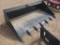 Unused Skid Steer Tooth Bucket, Approx 78
