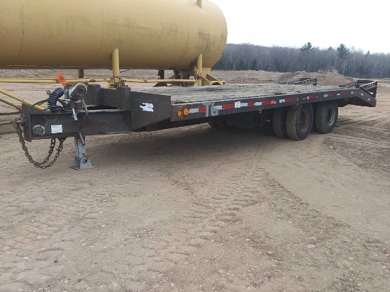 1992 Home Made 20 Ton 20' Tag Trailer