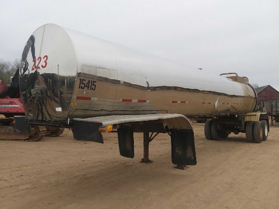 Polar Mfg. 6000 Gallon Tanker Trailer