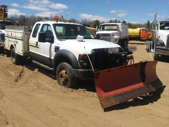 2008 Ford F450 Xl Sd Utility Truck