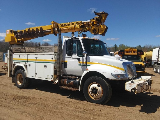 2002 International 4400 Sba 4x2 Digger Derrick Tru
