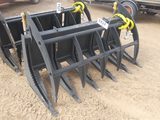 Unused Skid Steer Brush/log Grapple