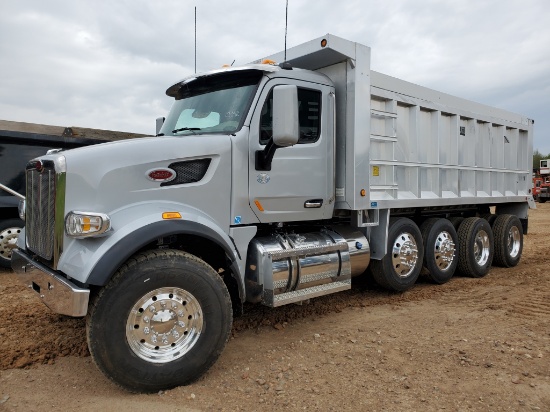 2018 Peterbilt Quad Dump Truck