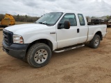 2006 Ford F250 Xl Sd 4x4 Extended Cab Pickup