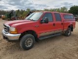 2000 Ford F250 Xlt Sd 4x4 4 Door Pickup