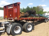 1999 Stoughton Hpi 48t War 48' Flatbed Trailer