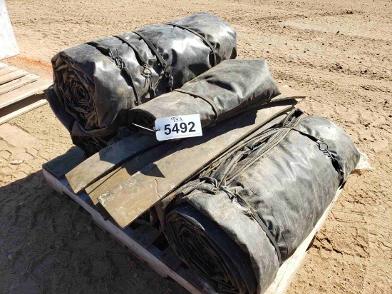 (4) Load Tarp Rolls