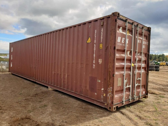 40' High Cube Shipping Container