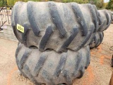 (2) Loader Tires W/approx 26.5
