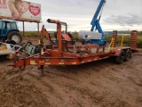 2013 Felling Trailer Set-up Trencher